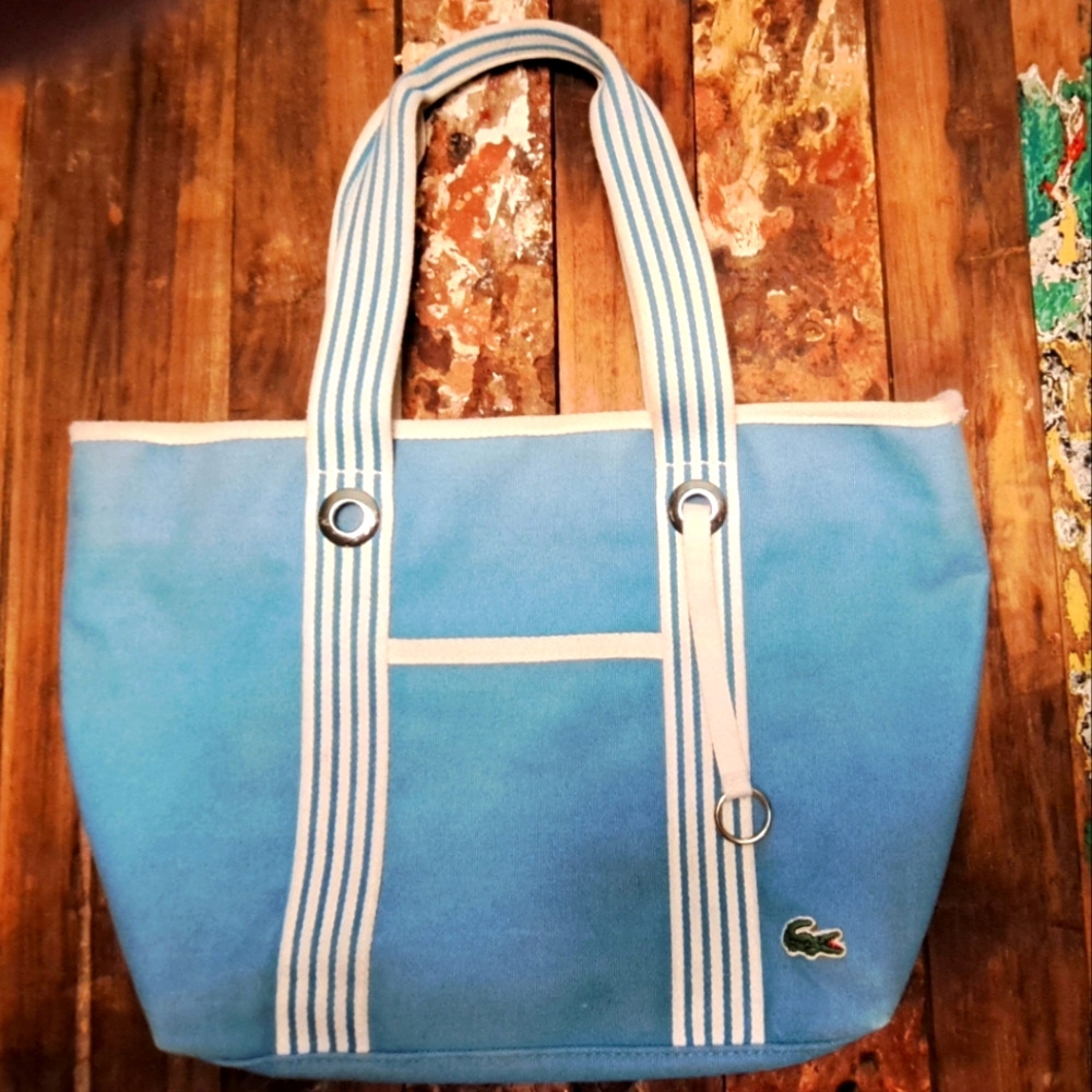Lacoste blue Tote bag